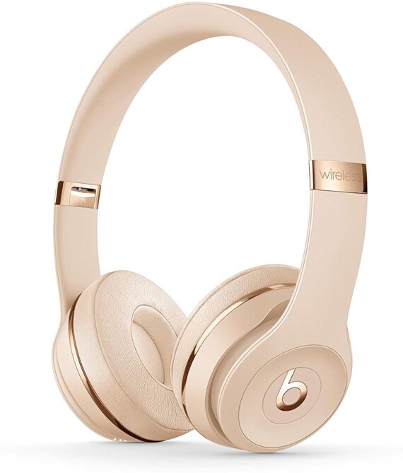 Beats Solo3 Wireless Headphones – Satin Gold