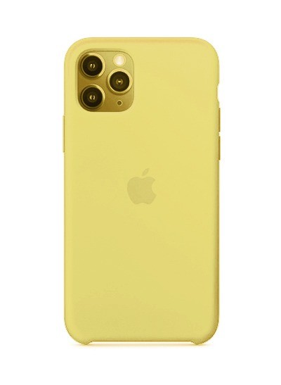 iPhone 11 Pro Max silikone cover-Gul