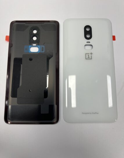 OnePlus 6 Bagside- slik white