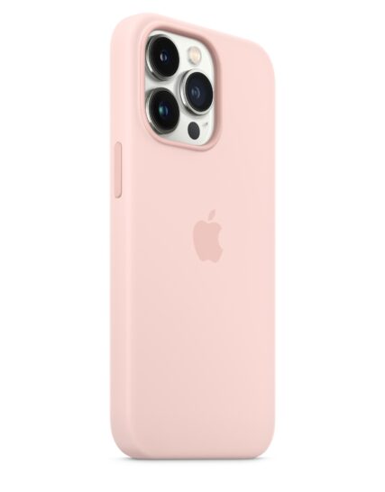 iPhone 13 Pro Max Silicone Case with MagSafe - Chalk Pink