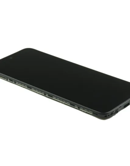 Display Assembly Complete with Housing Compatible for Xiaomi Mi Redmi 10 (2022) Black Service Pack