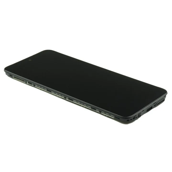 Display Assembly Complete with Housing Compatible for Xiaomi Mi Redmi 10 (2022) Black Service Pack
