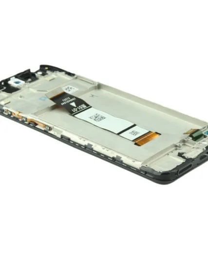 Display Complete with Housing Compatible for Xiaomi Redmi Note 10 5G Black-Service Pack.