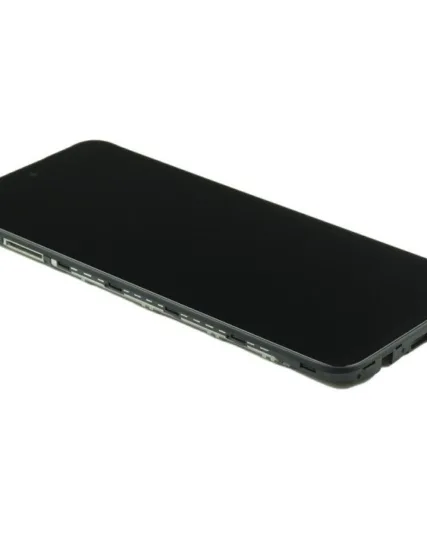 Display Complete with Housing Compatible for Xiaomi Redmi Note 10 5G Black-Service Pack