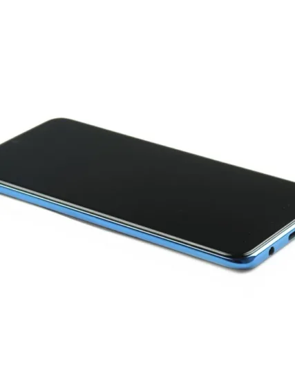 Huawei P30 Lite New Edition (MAR-LX1B) Blue Pulled Display Assembly Complete with Housing and Battery.