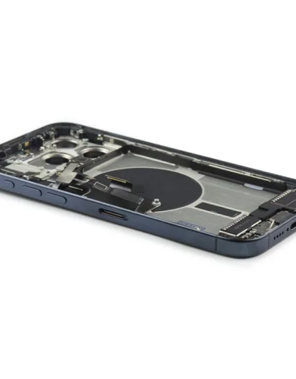 iPhone 15 Pro Max (EU Version) Rear Housing Assembly with small parts Titanium Pulled.