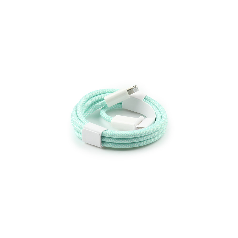 USB-C to 8 Pin Cable (Braided) Green After Market 1 USB-C to 8 Pin Cable (Braided) Green After Market