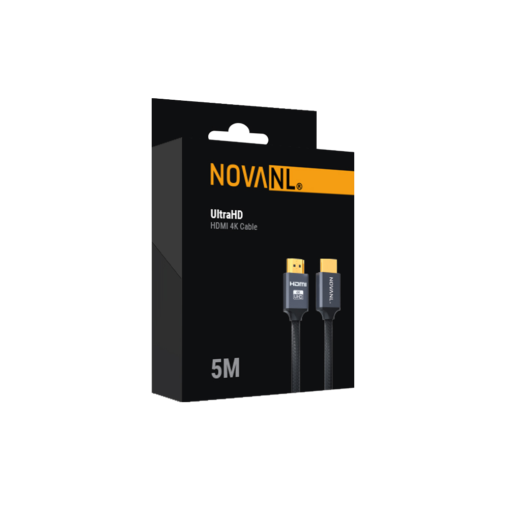 NOVANL UltraHD HDMI 4K 2.0B 60Hz Cable (5M) 1 NOVANL UltraHD HDMI 4K 2.0B 60Hz Cable (5M)