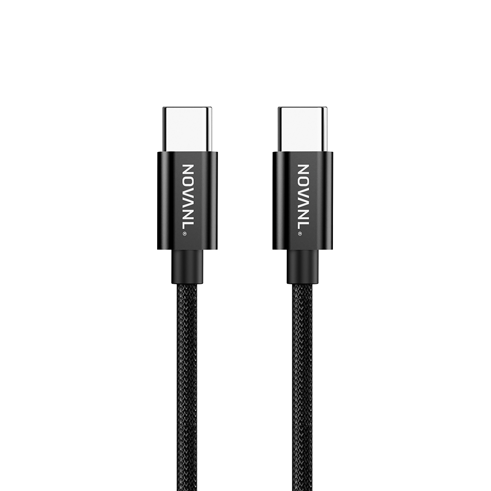 NOVANL SpeedCharge Pro USB C to USB-C Cable 240W (1.5M) Black 1 NOVANL SpeedCharge Pro USB C to USB-C Cable 240W (1.5M) Black
