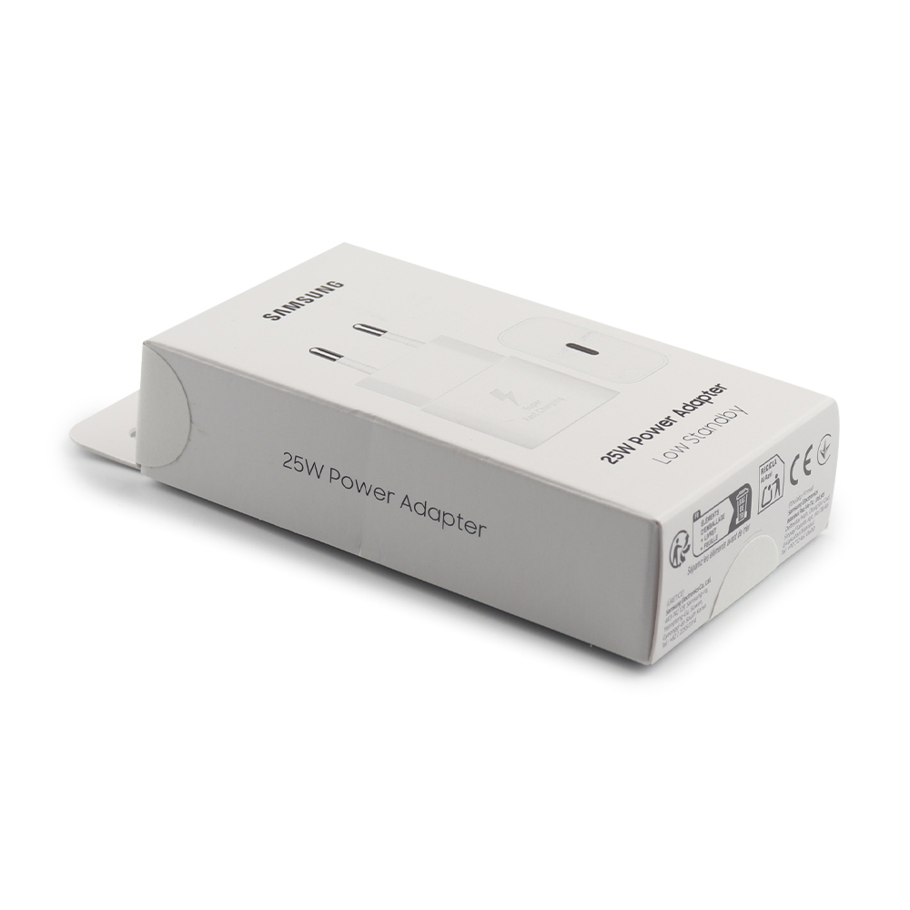 Travel Wall Fast Charger 25W (USB-C) for Samsung White 1 Travel Wall Fast Charger 25W (USB-C) for Samsung White